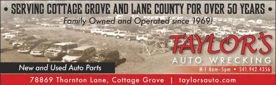 Taylor's Towing and Auto Wrecking