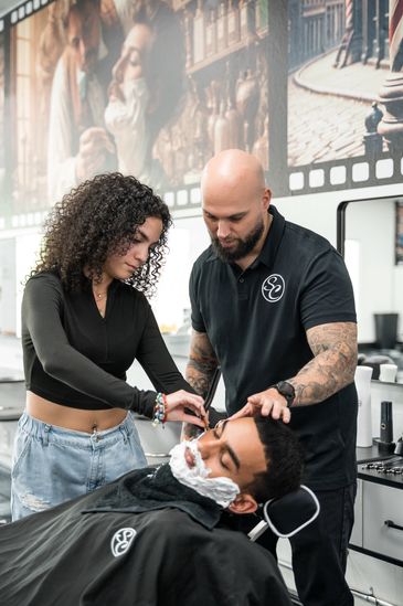the barber academy's focus on comprehensive barber training.