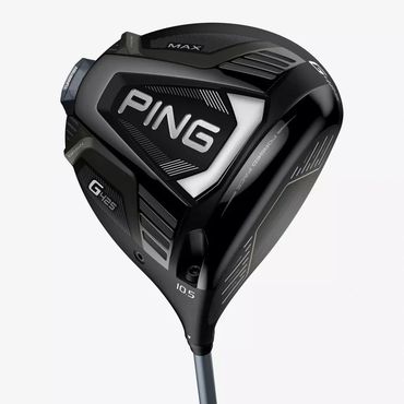 Black Ping G425 Max golf driver with 10.5 loft angle.