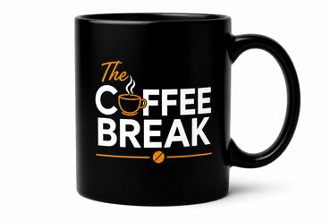 Start your morning with purpose and style using The Coffee Break Signature Mug