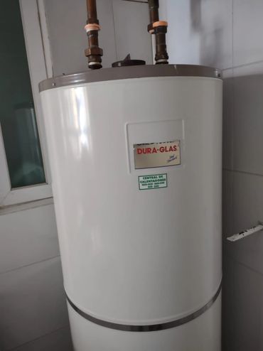 calentador reparado