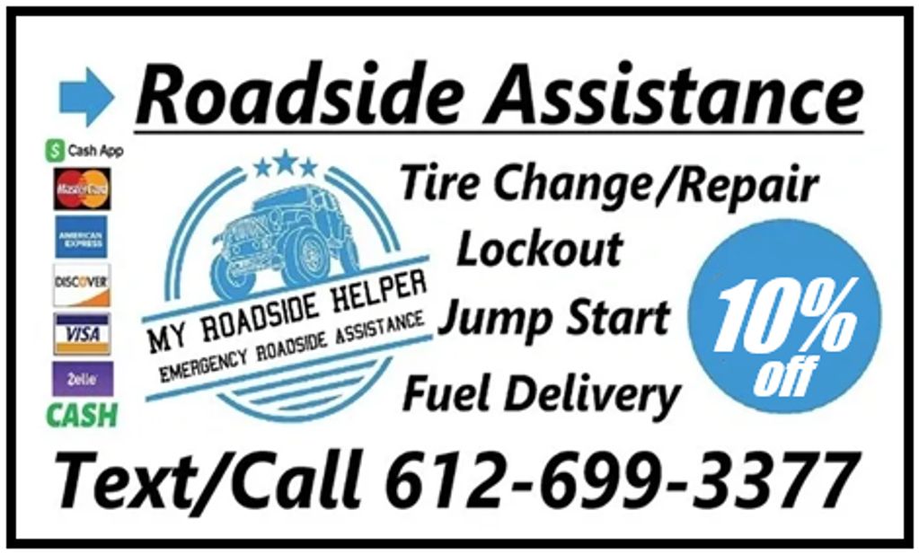 10% off Roadside Assistance Coupon. My Roadside Helper - Minneapolis & Saint Paul, MN