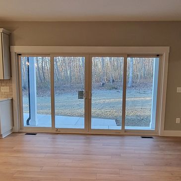 Patio door installation