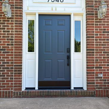Front door entrance replacement