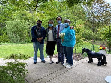 Pastor Sean and Jennie stop by for a visit