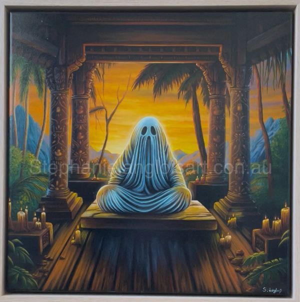 Title: Times Like These
Medium: Acrylic on Canvas
Size: 43 x 43cm. Status: SOLD