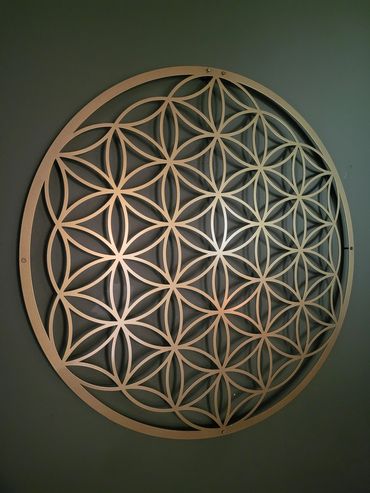 Flower of life wall decor