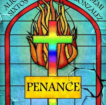 Penance poster, LGBTQ horror short film, Kayden Phoenix