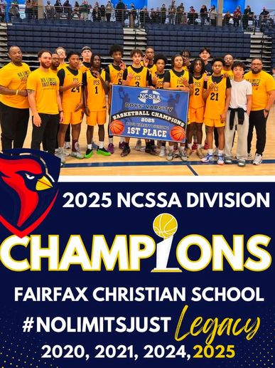 Won the 2024-2025 NCSSA National Champtionship with my high school teammates at The Fairfax Christia