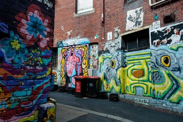 Melbourne Street art and Graffiti 