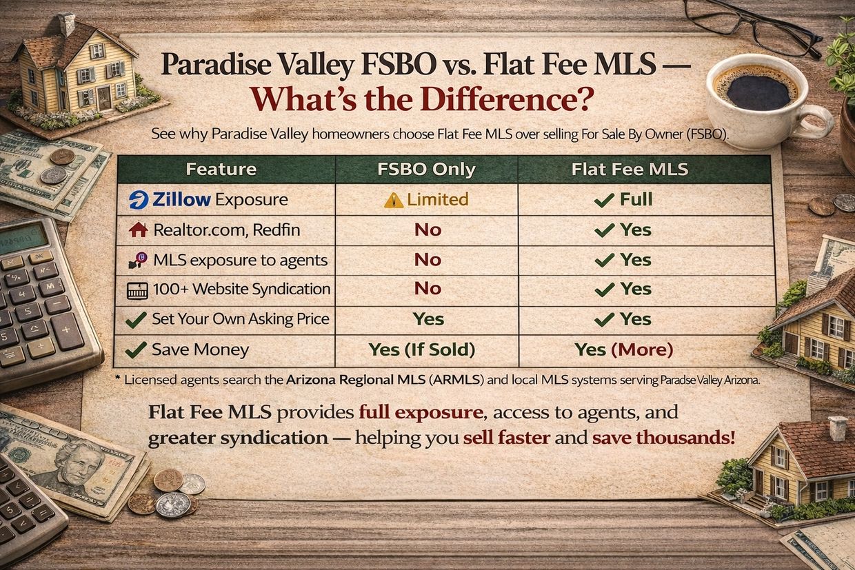 mls flat fee comparison chart