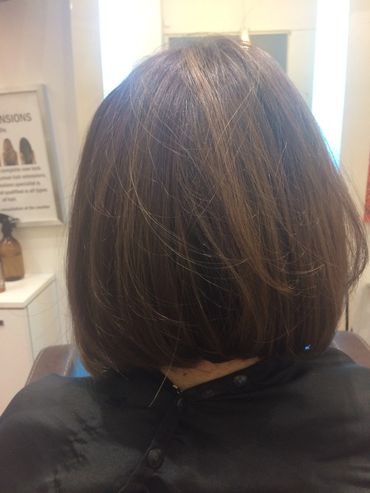 Highlights cut and finish 