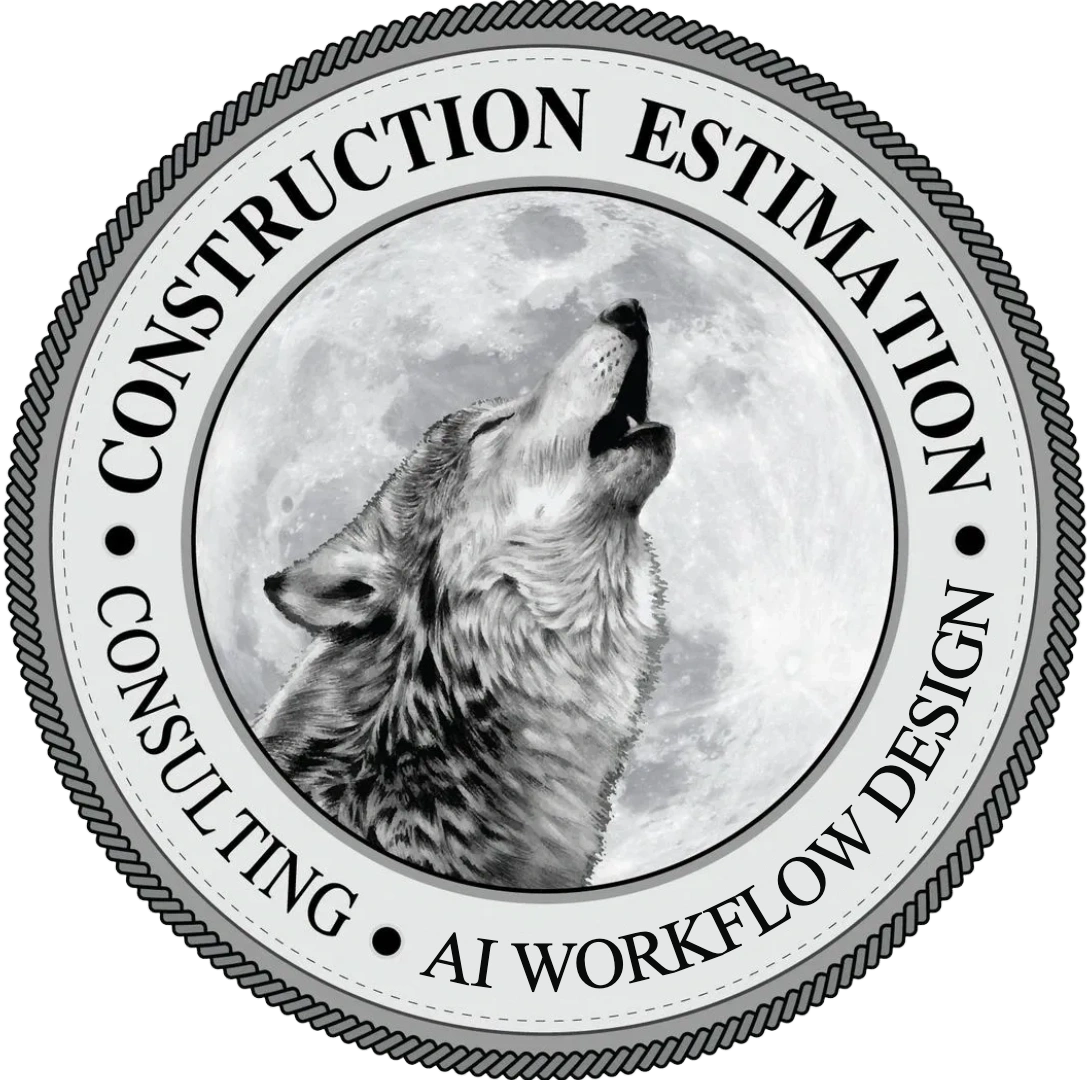 SilverWolf seal: Construction Estimation, Consulting, AI Workflow Design