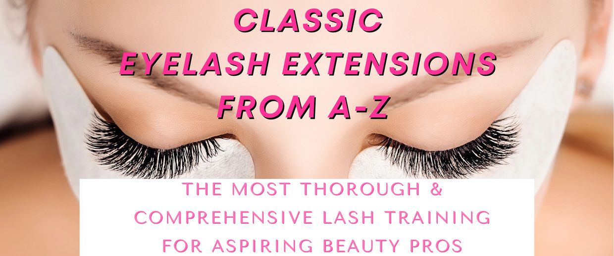 description of eyelash extension training
