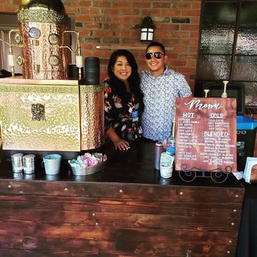Coffee station for any event: birthday, wedding, welcome baby, bridal shower, corporate event.