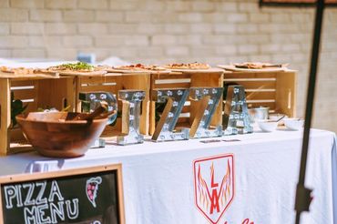 Pizza catering for any kind of events: birthday, corporate events, baby shower, bridal shower.
