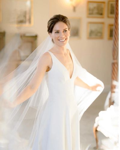 Soft glam elegant and timeless makeup at Iscoyd Park