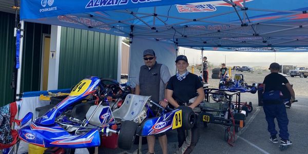 Father and daughter teams compete at tri city kart club