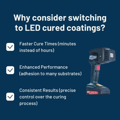Why switch to LED cured coatings