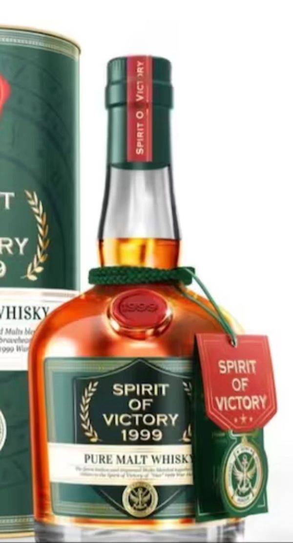 Spirit of Victory 1999 Whiskey. Radico