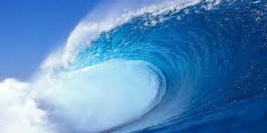 Large ocean wave