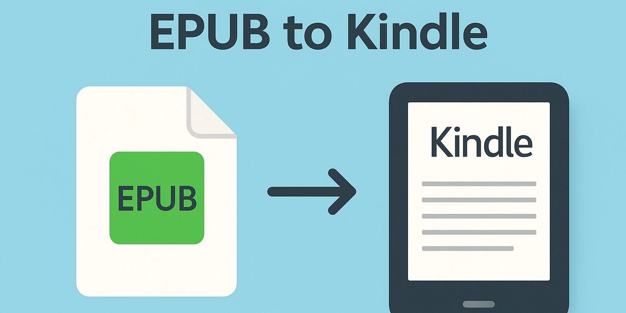 transfer epub to kindle