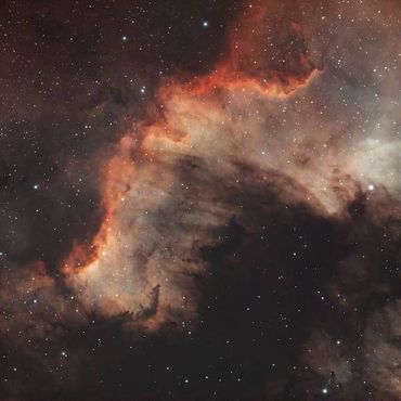 Cygnus Wall in North American Nebula