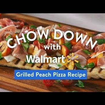 Thumbnail for a Walmart video of a pizza recipe.