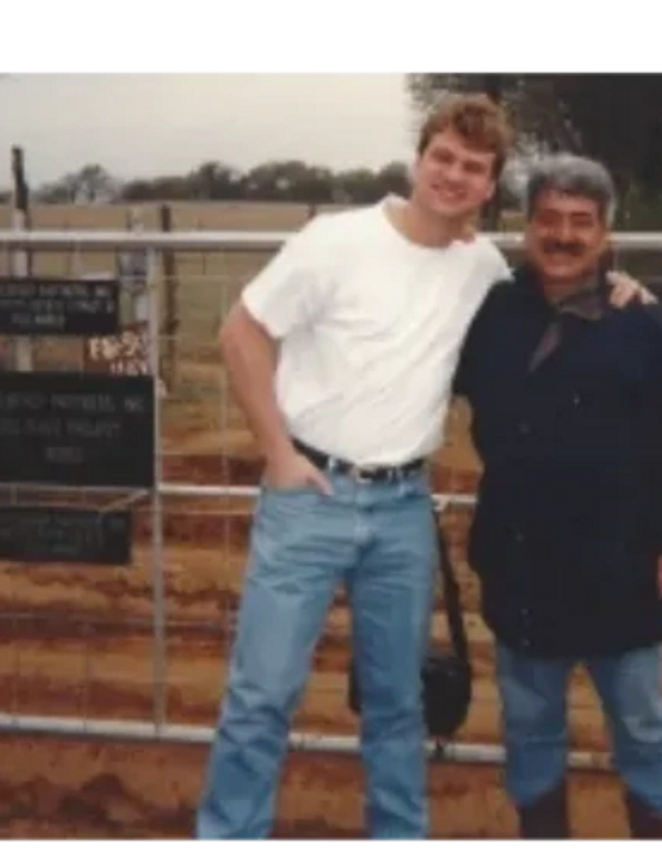 Rich Quinn in Oil Field