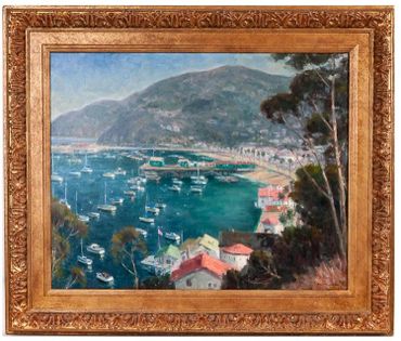 Karl Thomas Catalina Island Painting