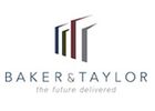 Baker & Taylor logo with tagline 'the future delivered'.
