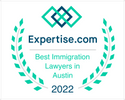 Expertise.com Best Immigration Lawyer award