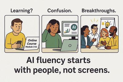 In-person workshops develop deeper knowledge and skills. My AI for SME workshops are practical.