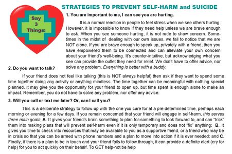 Suicide Prevention and Education