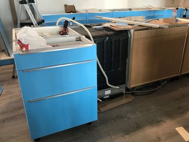 IKEA KITCHEN DESIGN AND INSTALLATION WORK IN PROGRESS