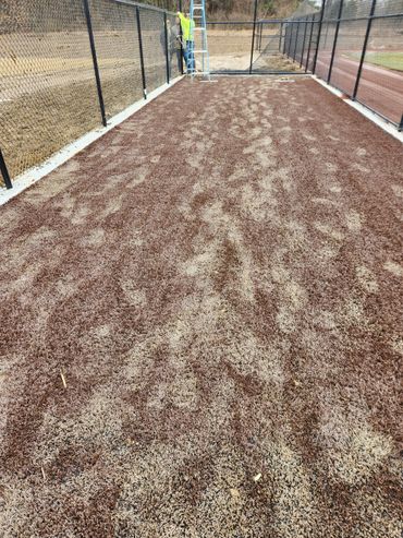 vinyl coated chain-link