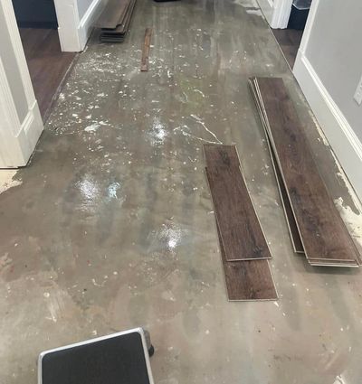 Water Damage, Wet Flooring