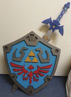 Link Master sword and shield Legend of Zelda