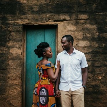 Ugandan Couple connected via NKK Divine Connections Global . We have their legal consent to publi