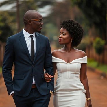 ZAMBIA Couple connected via NKK Divine Connections Global . We have their legal consent to publ