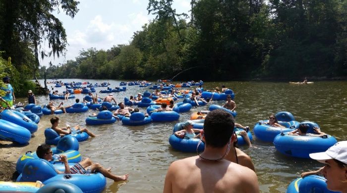 Grab your tank tops & flip flops for a full day of fun in the sun tubing down the Bogue Chitto River
