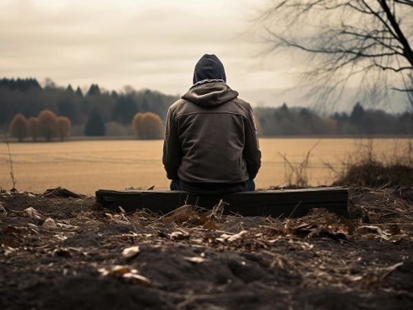 depressed-person-standing-by-lake