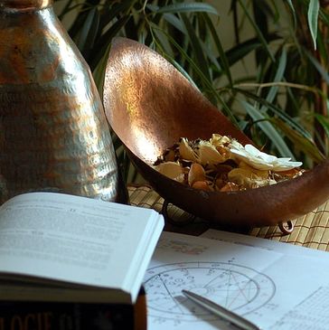 writing and notes related to astrology transits and chart analysis