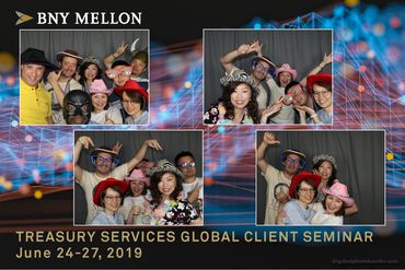 photo strip from big shot photo booths open air event