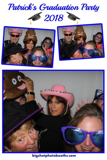 4x6 photo card from graduation party