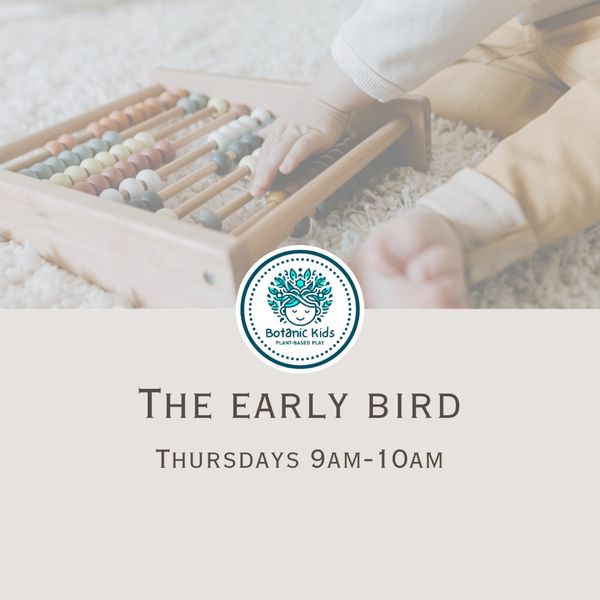 The early bird Thursdays 9-10