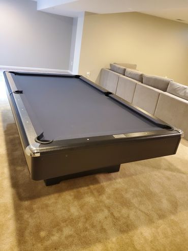 Titanium Championship Invitational cloth on AMF table