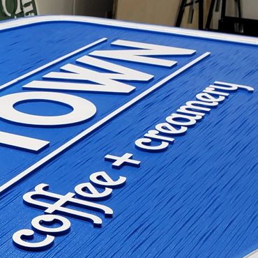 woodgrain texture signs