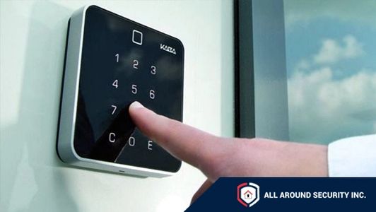 Keypad password access