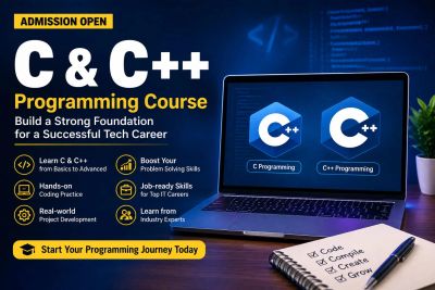 C & C++ programming course admission open.